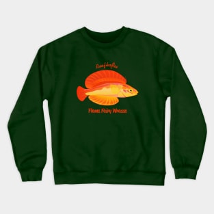 Flame Fairy Wrasse Crewneck Sweatshirt